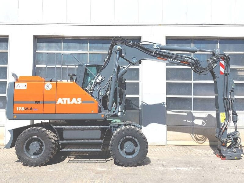 Atlas 175 W-6 - Pelle sur pneus: photos 5 Atlas 175 W-6 - Pelle sur pneus: photos 5