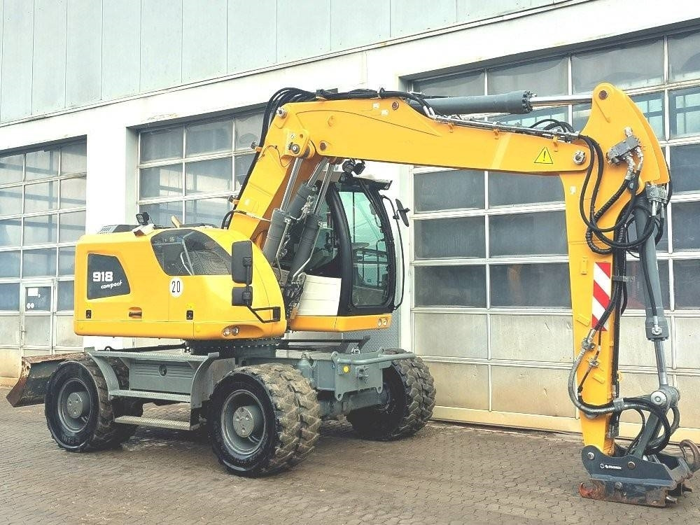 Liebherr A 918 - Pelle sur pneus: photos 4 Liebherr A 918 - Pelle sur pneus: photos 4