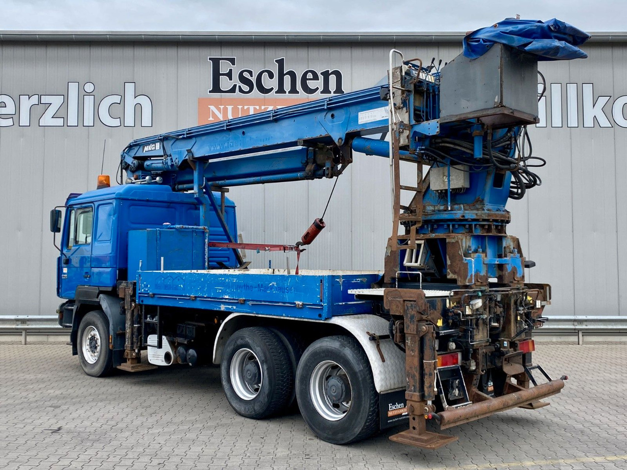 MAN 27.464 6x4 | MKG HMK 350a 2L*FUNK*Retarder*AHK - Camion grue: photos 3 MAN 27.464 6x4 | MKG HMK 350a 2L*FUNK*Retarder*AHK - Camion grue: photos 3