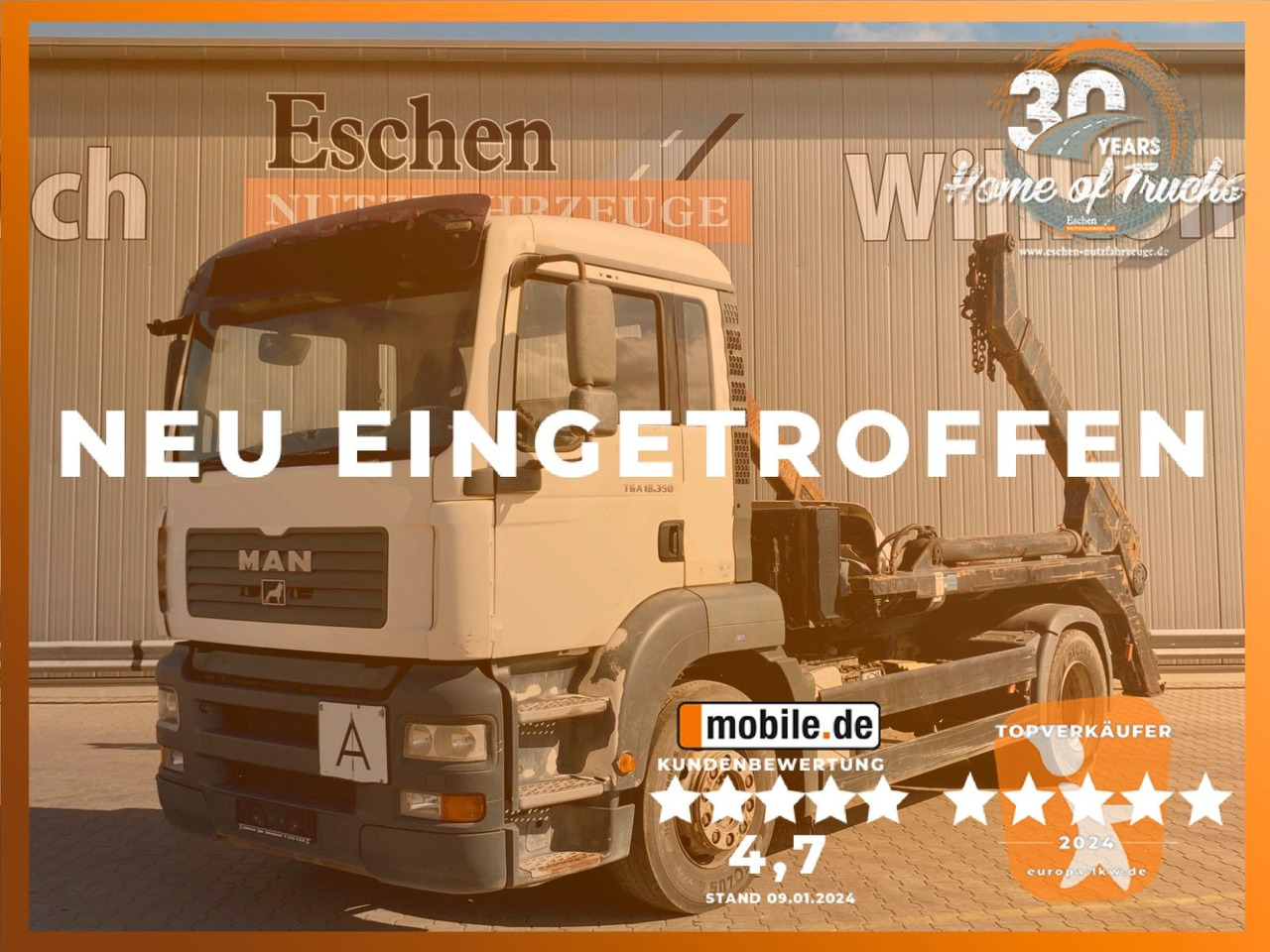 MAN TGA 18.350 | MEILLER AK12*Klima*AHK*Tempomat*ASR - Camion benne: photos 1 MAN TGA 18.350 | MEILLER AK12*Klima*AHK*Tempomat*ASR - Camion benne: photos 1