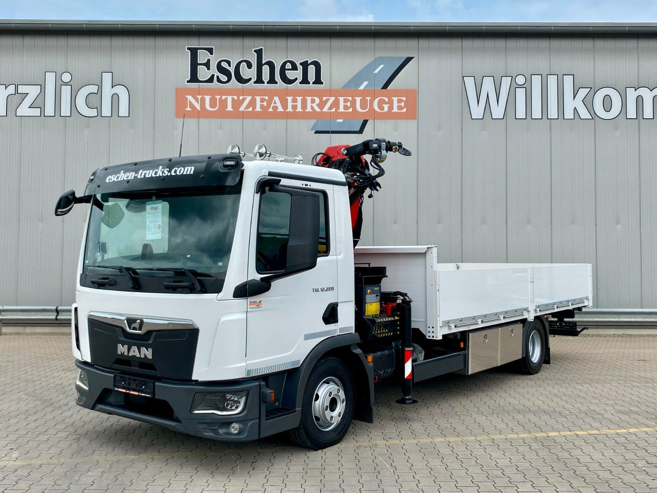 MAN TGL 12.220 | Palfinger PK 9.501*5+6. Kreis*Navi - Camion plateau, Camion grue: photos 1 MAN TGL 12.220 | Palfinger PK 9.501*5+6. Kreis*Navi - Camion plateau, Camion grue: photos 1