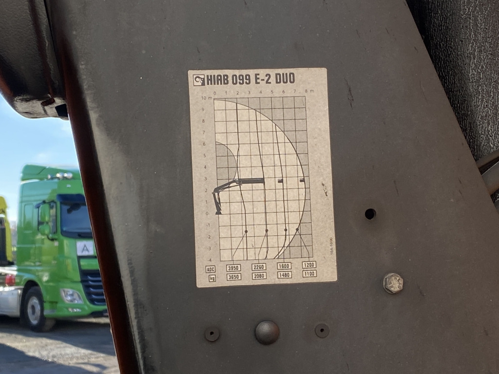 Camion plateau, Camion grue MAN TGM 15.290 4x2 BL / HIAB Faltkran: photos 15