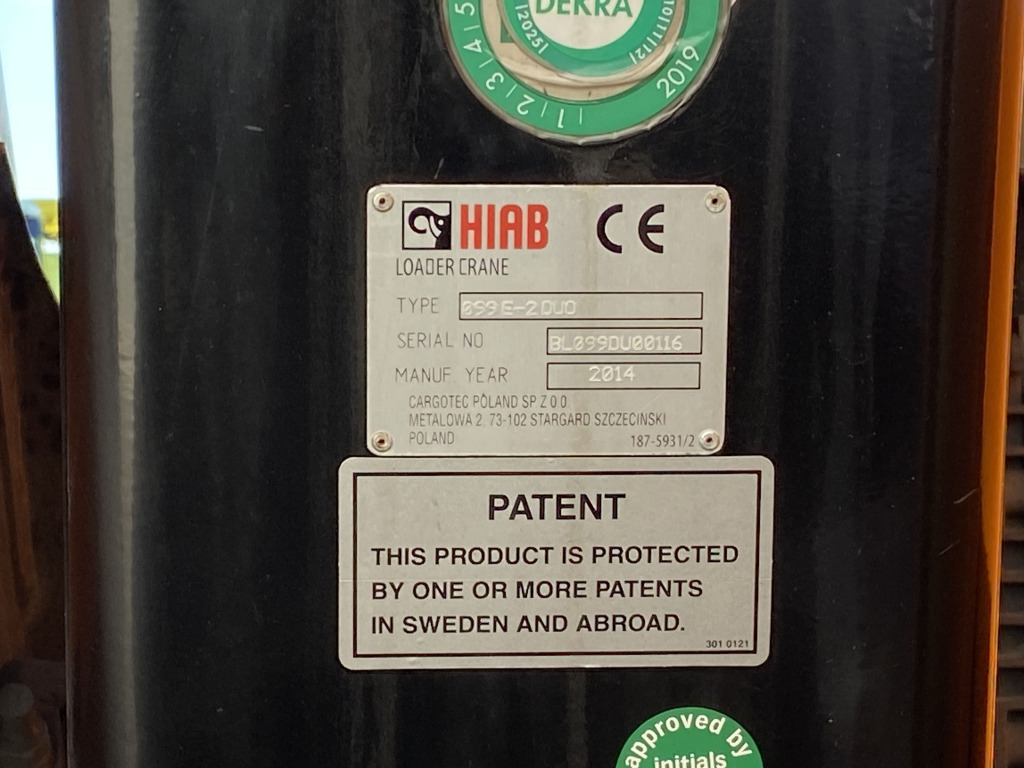 Camion plateau, Camion grue MAN TGM 15.290 4x2 BL / HIAB Faltkran: photos 14