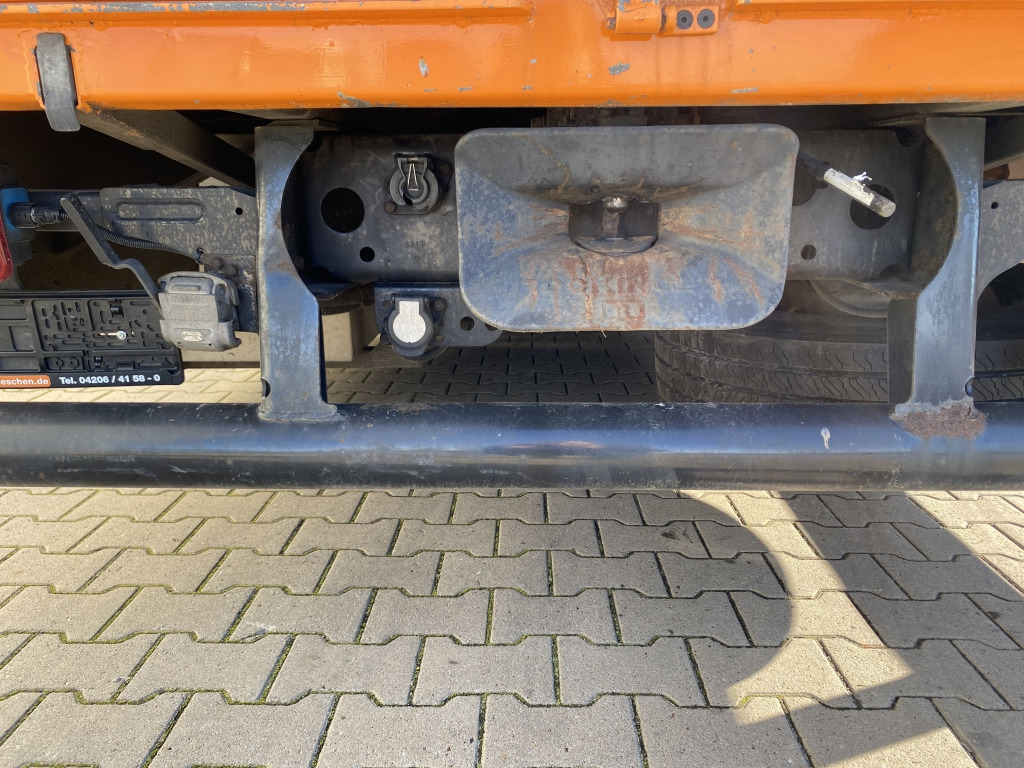 Camion plateau, Camion grue MAN TGM 15.290 4x2 BL / HIAB Faltkran: photos 12