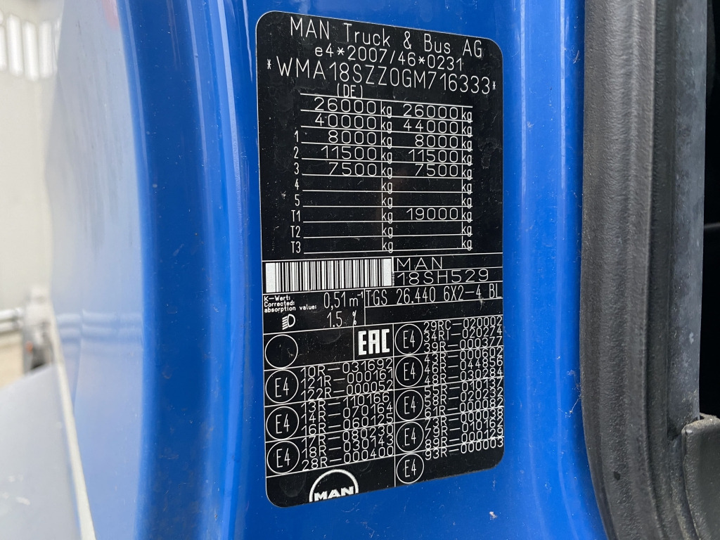 MAN TGS 26.440 6x2-4 BL - Camion ampliroll: photos 4 MAN TGS 26.440 6x2-4 BL - Camion ampliroll: photos 4