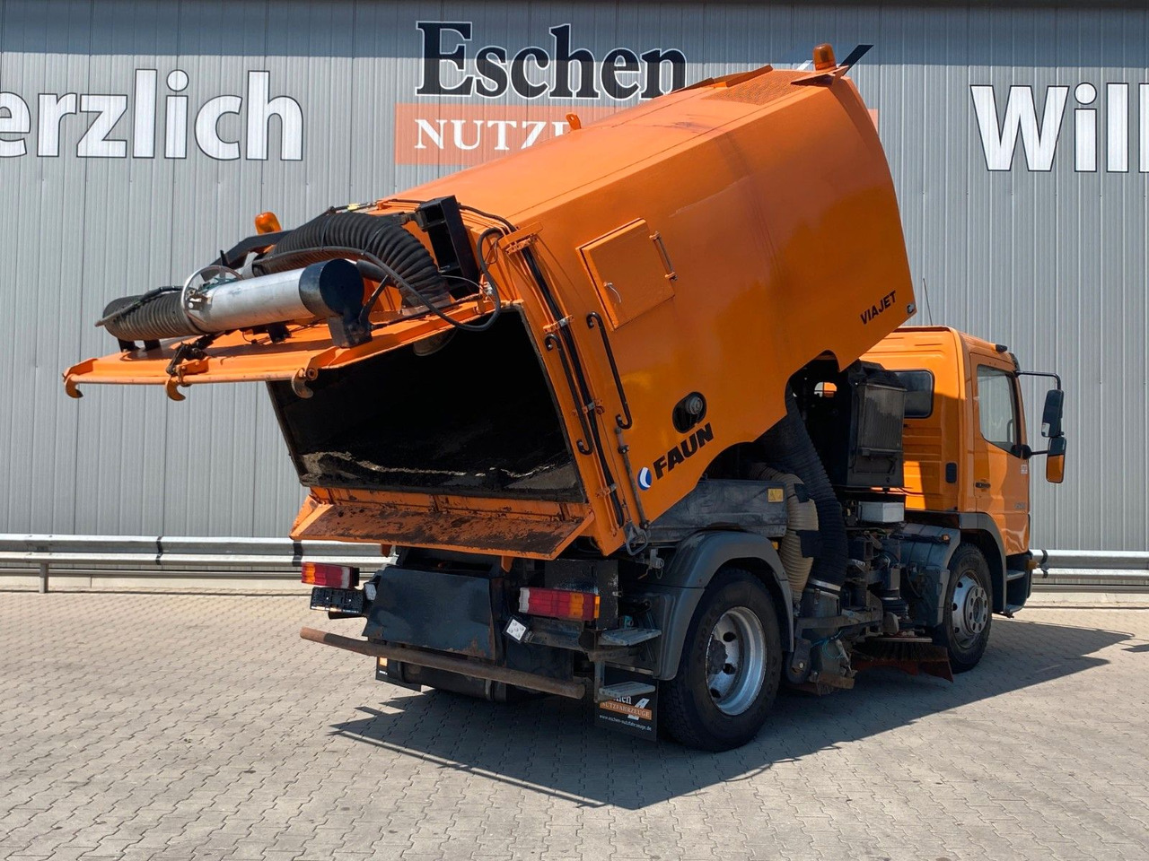 Mercedes-Benz Atego 1523| Faun Viajet 6R*Klima*manuell*1.Hand! - Balayeuse de voirie: photos 5 Mercedes-Benz Atego 1523| Faun Viajet 6R*Klima*manuell*1.Hand! - Balayeuse de voirie: photos 5