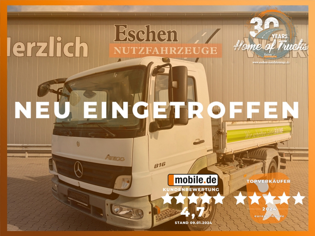 Mercedes-Benz Atego 816 K - Camion benne: photos 1 Mercedes-Benz Atego 816 K - Camion benne: photos 1