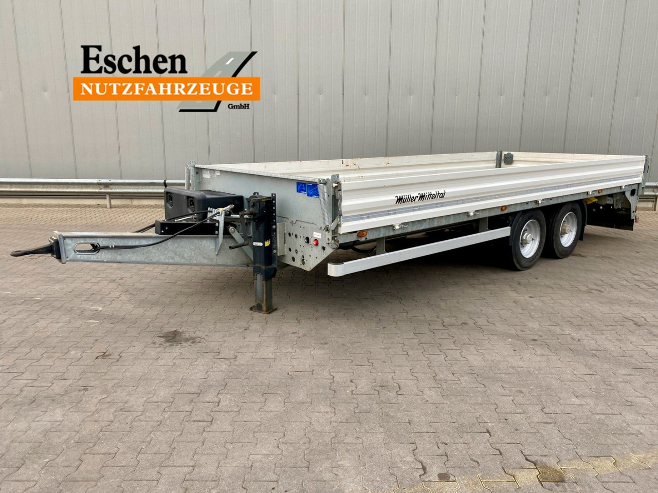 Müller-Mitteltal ETÜ-TA-ER 11,9| verzinkt*Rampen*Container*Gigant Müller-Mitteltal ETÜ-TA-ER 11,9| verzinkt*Rampen*Container*Gigant - Remorque plateau: photos 1 Müller-Mitteltal ETÜ-TA-ER 11,9| verzinkt*Rampen*Container*Gigant Müller-Mitteltal ETÜ-TA-ER 11,9| verzinkt*Rampen*Container*Gigant - Remorque plateau: photos 1