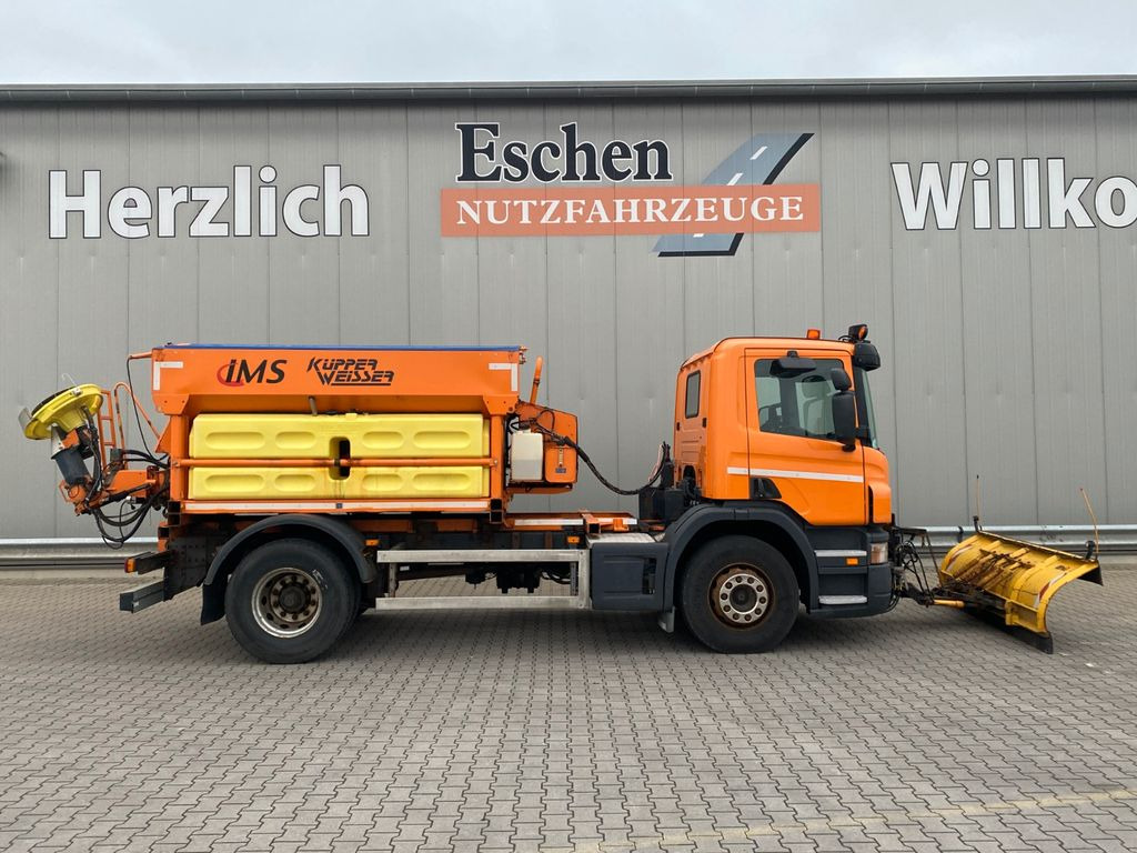 Engin de déneigement Scania P 230 | Winterdienst*Salzstreuer/Küpper-Weisser: photos 6