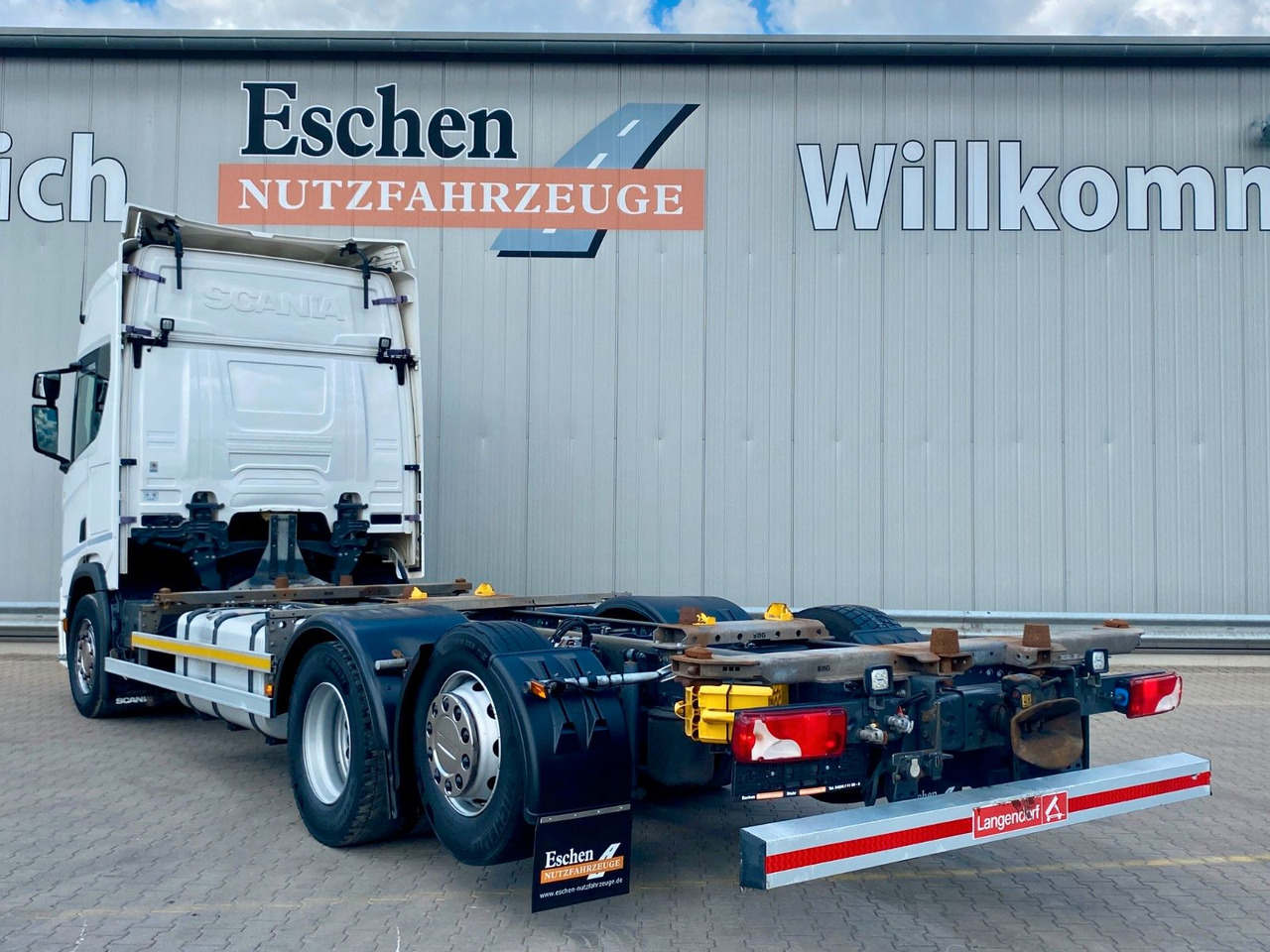 Scania R 450 B 6x2*4 BDF | Retarder*AHK*Lift*SDG Rahmen - Camion porte-conteneur/ Caisse mobile: photos 3 Scania R 450 B 6x2*4 BDF | Retarder*AHK*Lift*SDG Rahmen - Camion porte-conteneur/ Caisse mobile: photos 3