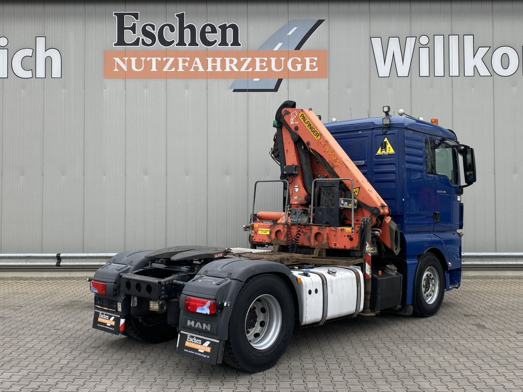 MAN TGX 18.400 4x2 BLS / Palfinger PK18.502 Kran - Tracteur routier: photos 5 MAN TGX 18.400 4x2 BLS / Palfinger PK18.502 Kran - Tracteur routier: photos 5