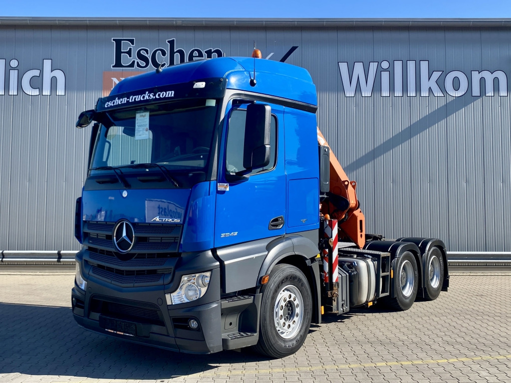 Mercedes-Benz 2642 LS 6x4 / Atlas 332.3 E-AS Faltkran - Tracteur routier: photos 1 Mercedes-Benz 2642 LS 6x4 / Atlas 332.3 E-AS Faltkran - Tracteur routier: photos 1