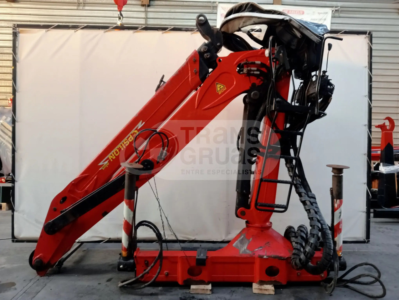 Grúa hidráulica EPSILON M120Z96 - Grue auxiliaire: photos 1 Grúa hidráulica EPSILON M120Z96 - Grue auxiliaire: photos 1