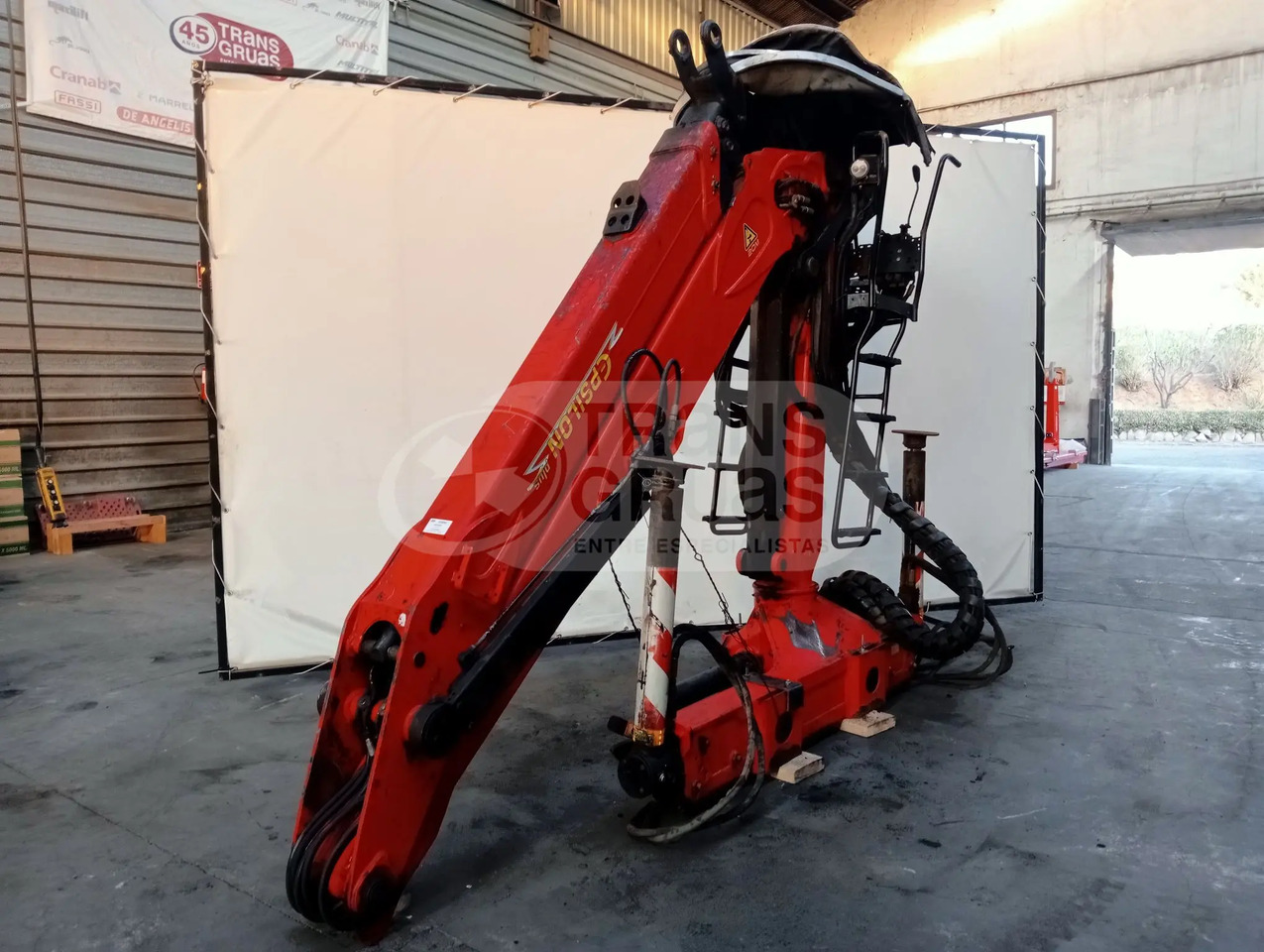 Grúa hidráulica EPSILON M120Z96 - Grue auxiliaire: photos 2 Grúa hidráulica EPSILON M120Z96 - Grue auxiliaire: photos 2