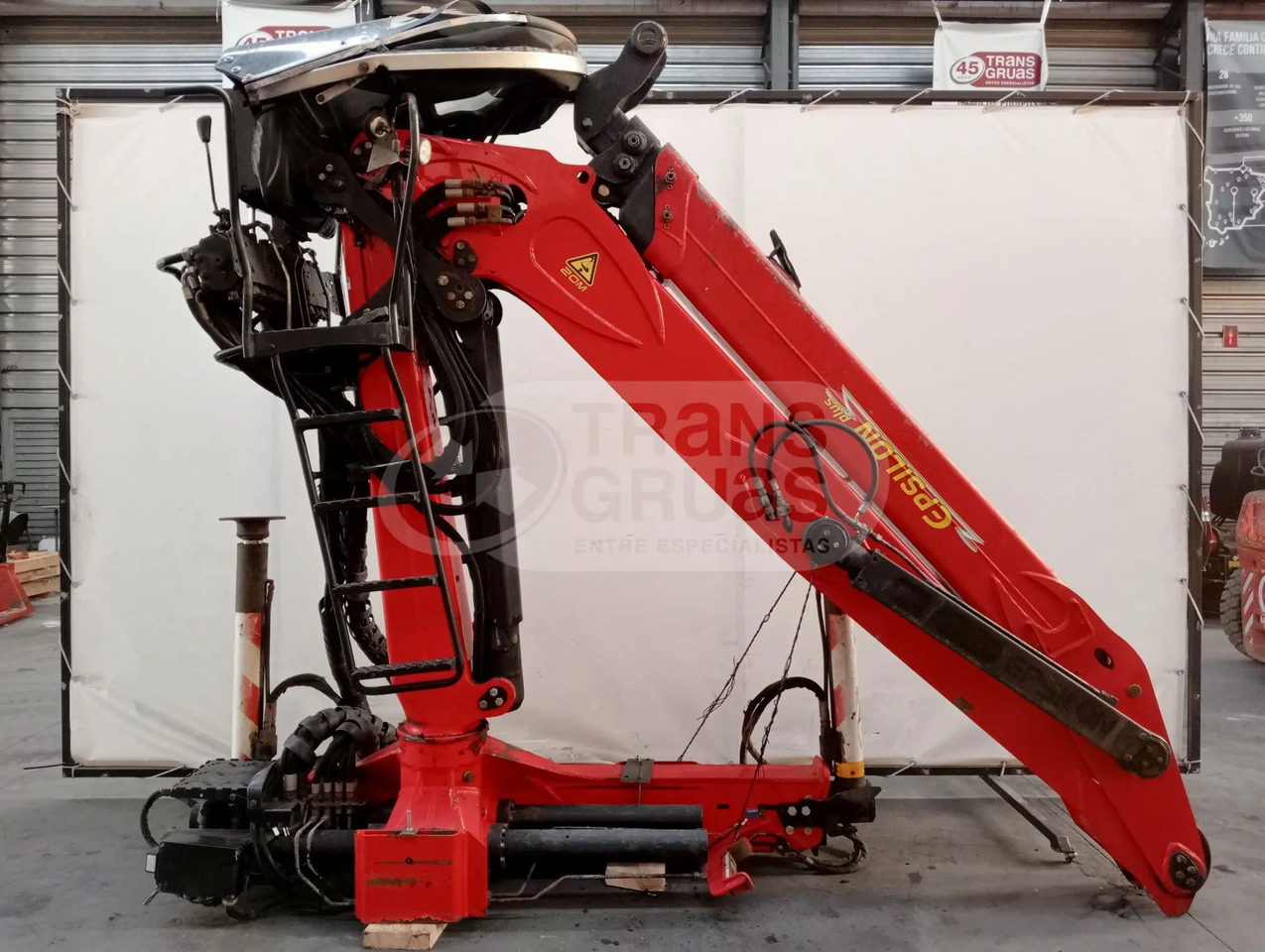 Grúa hidráulica EPSILON M120Z96 - Grue auxiliaire: photos 3 Grúa hidráulica EPSILON M120Z96 - Grue auxiliaire: photos 3