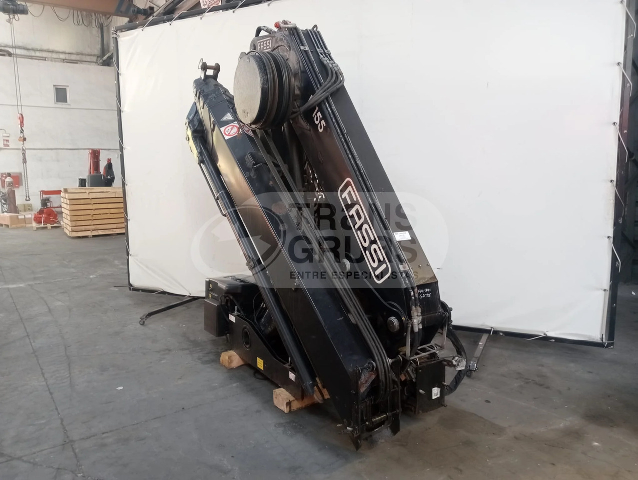 Grúa hidráulica Fassi F155A.2.23 E-DYNAMIC - Grue auxiliaire: photos 3 Grúa hidráulica Fassi F155A.2.23 E-DYNAMIC - Grue auxiliaire: photos 3