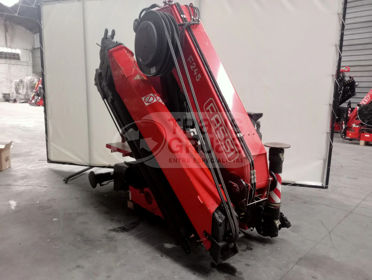 Grúa hidráulica Fassi F245A.2.26 E DYNAMIC - Grue auxiliaire: photos 3 Grúa hidráulica Fassi F245A.2.26 E DYNAMIC - Grue auxiliaire: photos 3