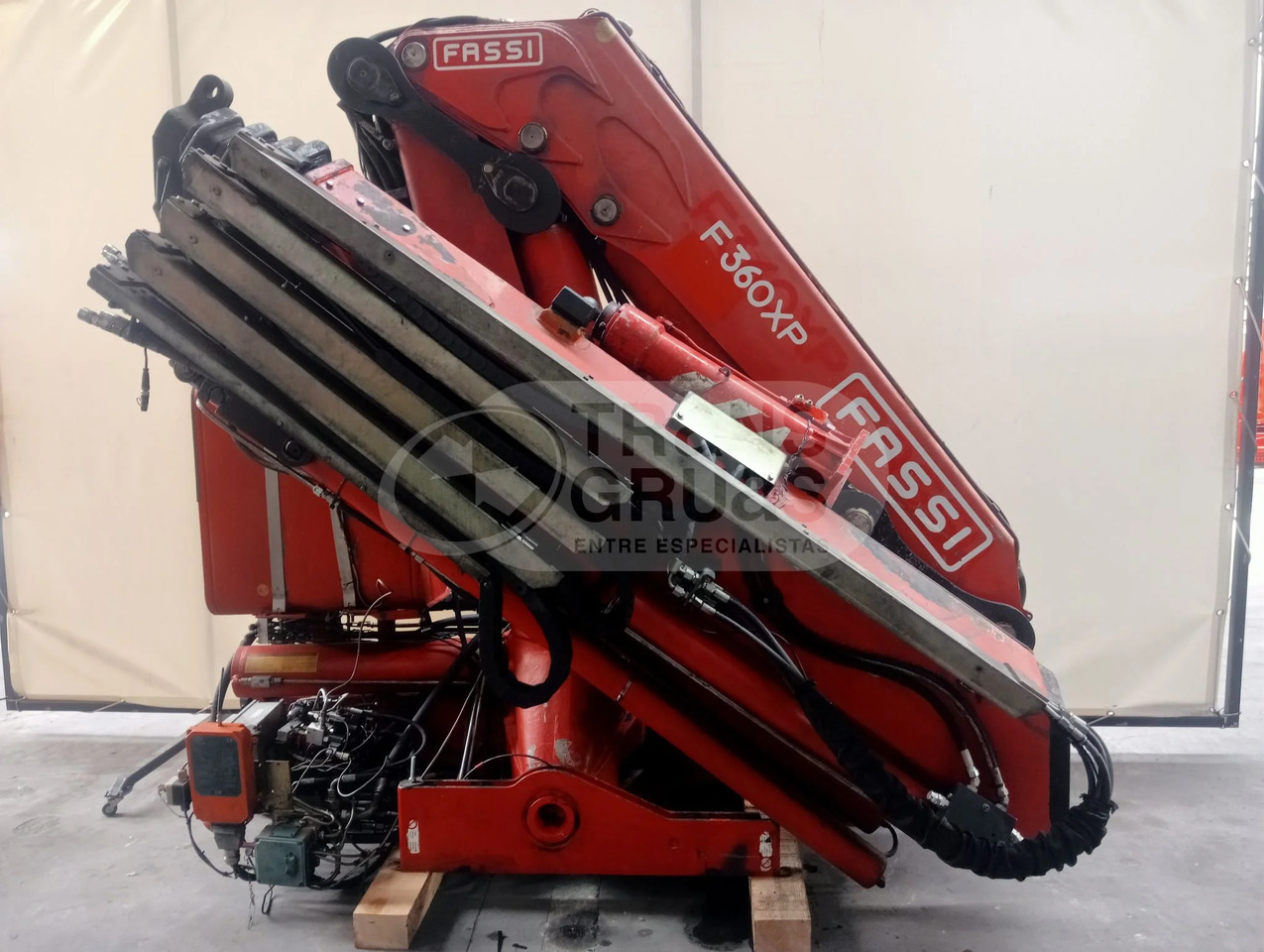 Grúa hidráulica Fassi F360BXP.25 - Grue auxiliaire: photos 4 Grúa hidráulica Fassi F360BXP.25 - Grue auxiliaire: photos 4
