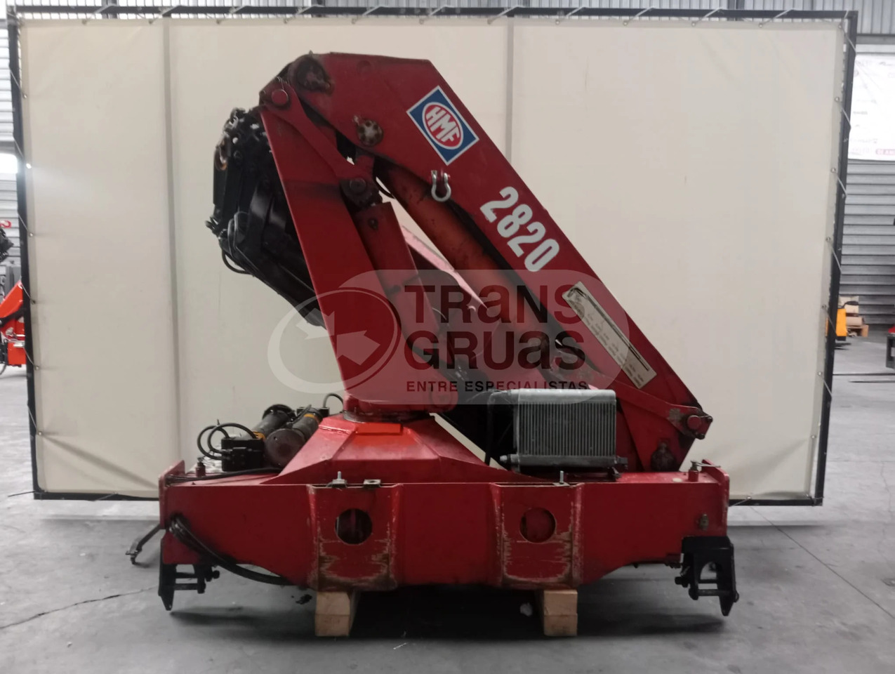 Grúa hidráulica HMF 2823 K6 - Grue auxiliaire: photos 5 Grúa hidráulica HMF 2823 K6 - Grue auxiliaire: photos 5