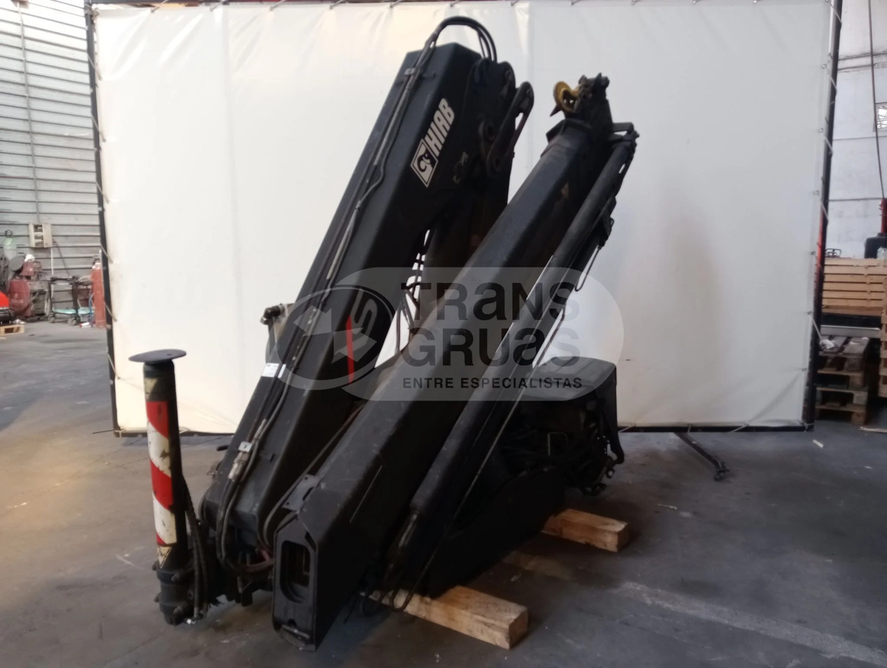 Grúa hidráulica Hiab 166 E-5 HIPRO - Grue auxiliaire: photos 3 Grúa hidráulica Hiab 166 E-5 HIPRO - Grue auxiliaire: photos 3