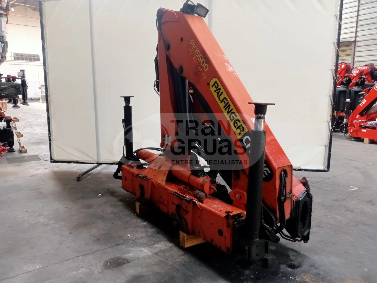 Grúa hidráulica Palfinger PK 15500 - Grue auxiliaire: photos 5 Grúa hidráulica Palfinger PK 15500 - Grue auxiliaire: photos 5
