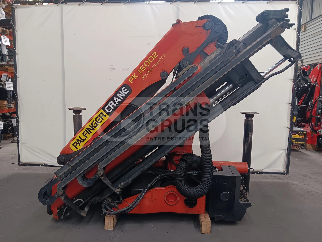 Grúa hidráulica Palfinger PK 16002 - Grue auxiliaire: photos 2 Grúa hidráulica Palfinger PK 16002 - Grue auxiliaire: photos 2