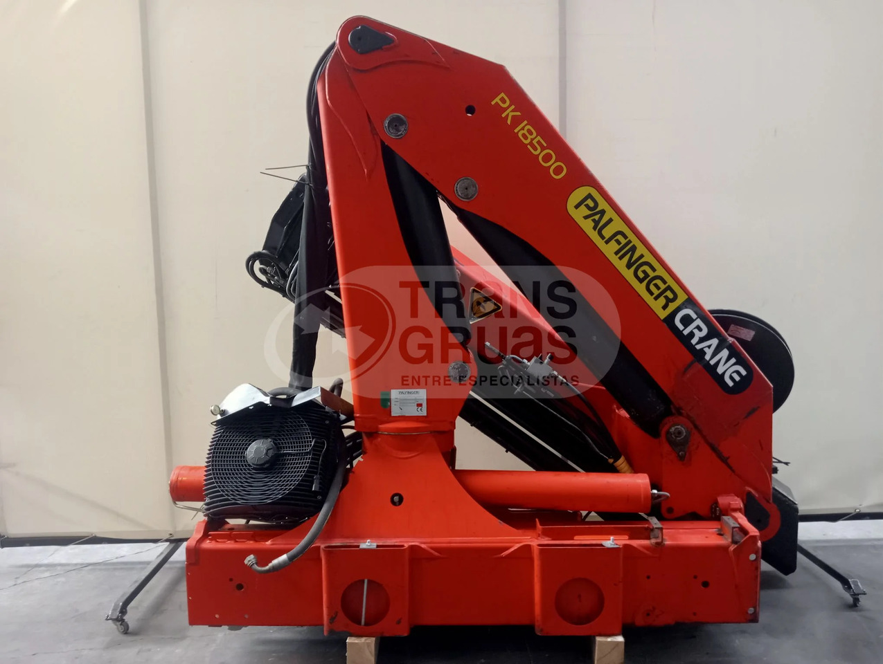 Grúa hidráulica Palfinger PK 18500 - Grue auxiliaire: photos 2 Grúa hidráulica Palfinger PK 18500 - Grue auxiliaire: photos 2