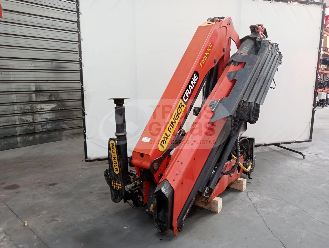 Grúa hidráulica Palfinger PK 19.001 SLD - Grue auxiliaire: photos 3 Grúa hidráulica Palfinger PK 19.001 SLD - Grue auxiliaire: photos 3
