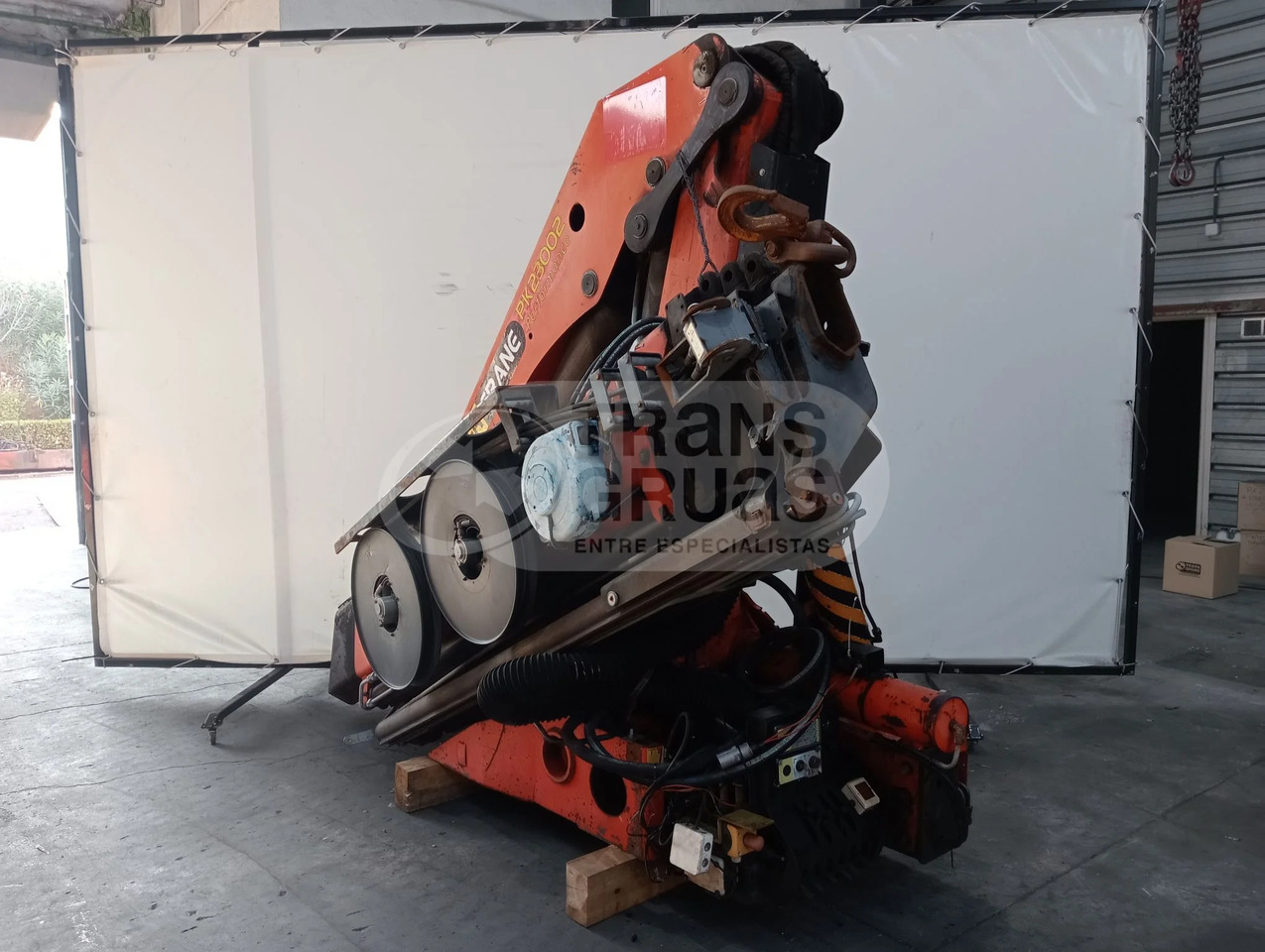 Grúa hidráulica Palfinger PK 23002 - Grue auxiliaire: photos 4 Grúa hidráulica Palfinger PK 23002 - Grue auxiliaire: photos 4