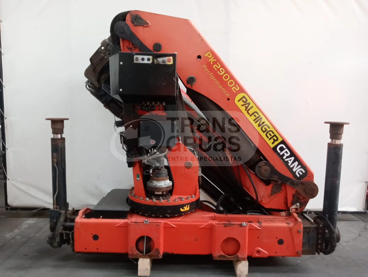 Grúa hidráulica Palfinger PK 29002 - Grue auxiliaire: photos 1 Grúa hidráulica Palfinger PK 29002 - Grue auxiliaire: photos 1