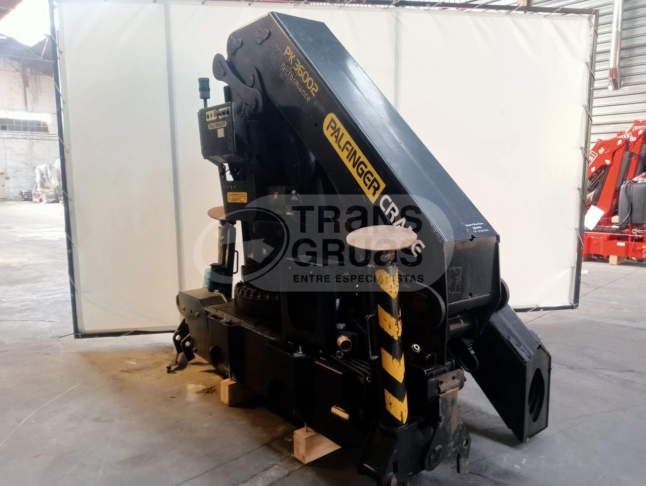 Grúa hidráulica Palfinger PK 36002 - Grue auxiliaire: photos 2 Grúa hidráulica Palfinger PK 36002 - Grue auxiliaire: photos 2