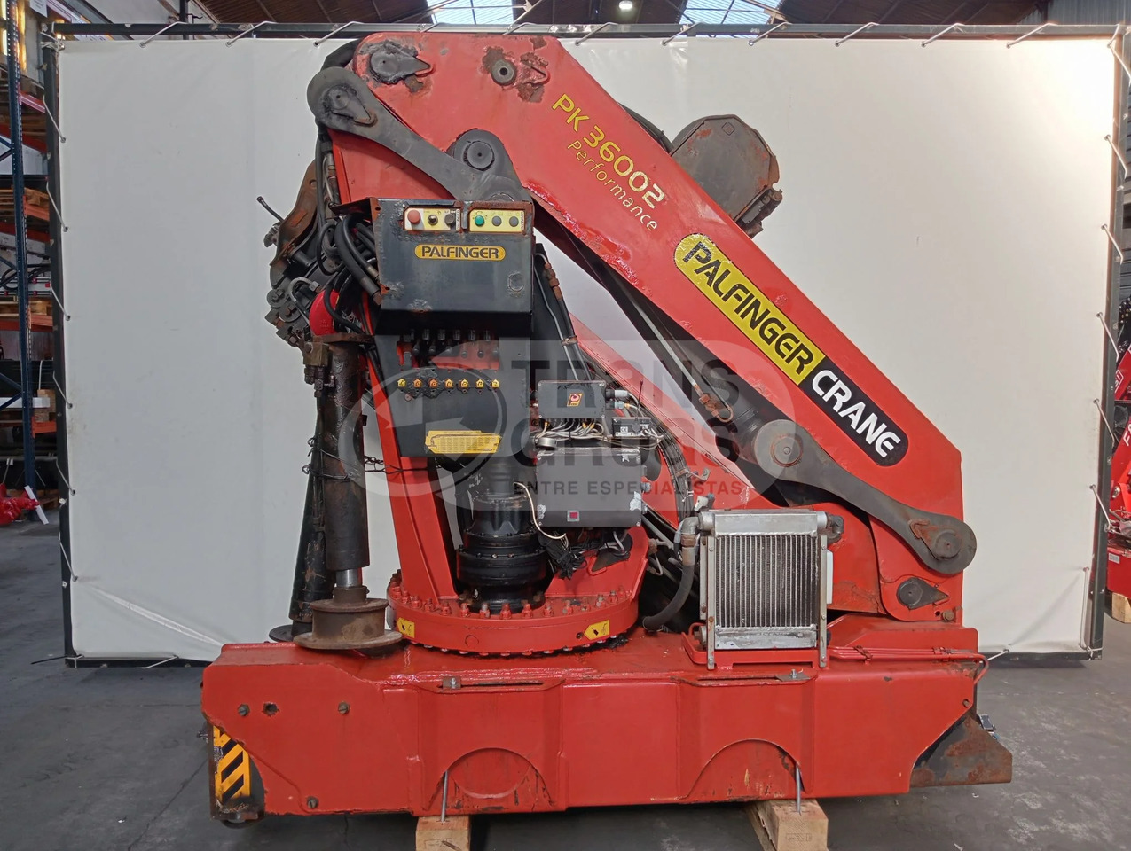 Grúa hidráulica Palfinger PK 36002 - Grue auxiliaire: photos 1 Grúa hidráulica Palfinger PK 36002 - Grue auxiliaire: photos 1