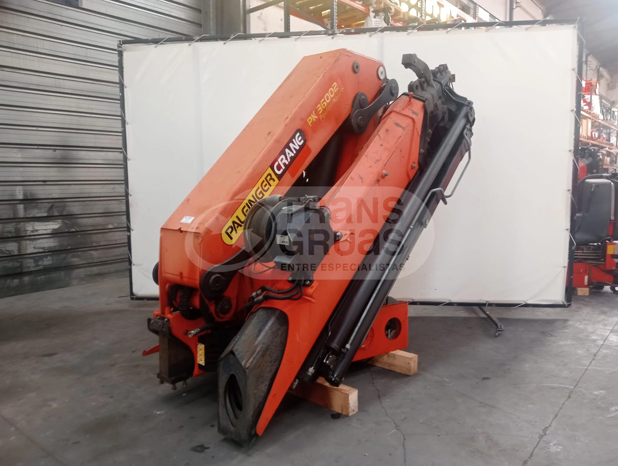 Grúa hidráulica Palfinger PK 36002 - Grue auxiliaire: photos 4 Grúa hidráulica Palfinger PK 36002 - Grue auxiliaire: photos 4