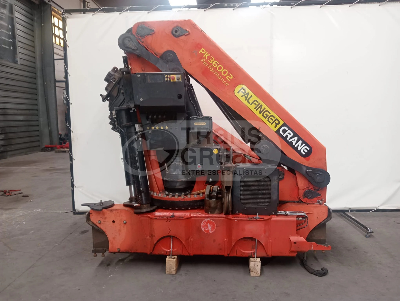 Grúa hidráulica Palfinger PK 36002 - Grue auxiliaire: photos 1 Grúa hidráulica Palfinger PK 36002 - Grue auxiliaire: photos 1