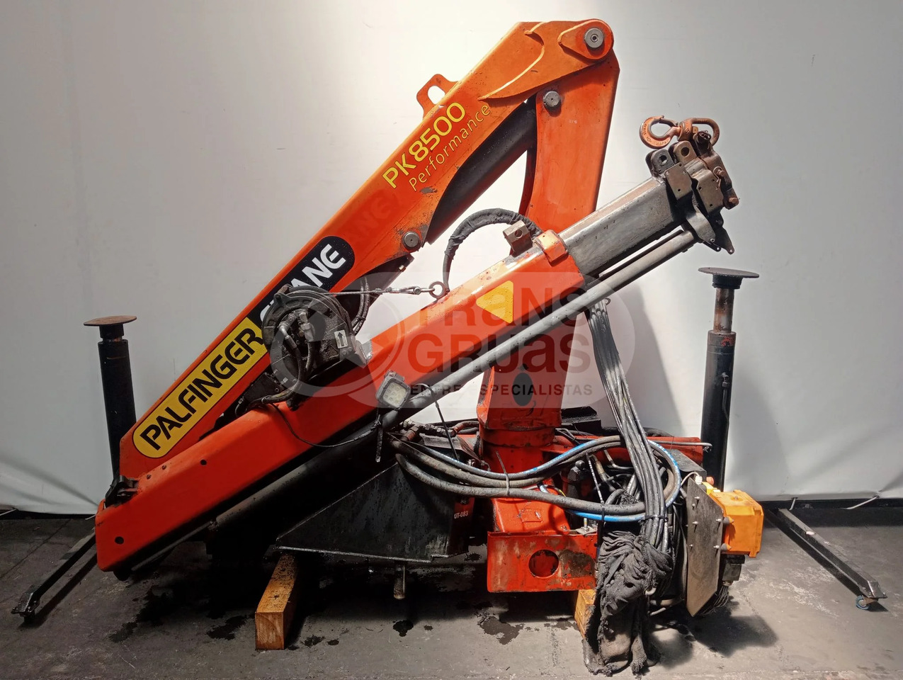 Grúa hidráulica Palfinger PK 8500 - Grue auxiliaire: photos 2 Grúa hidráulica Palfinger PK 8500 - Grue auxiliaire: photos 2