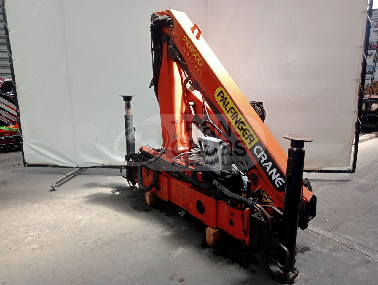 Grúa hidráulica Palfinger PK 8500 - Grue auxiliaire: photos 4 Grúa hidráulica Palfinger PK 8500 - Grue auxiliaire: photos 4