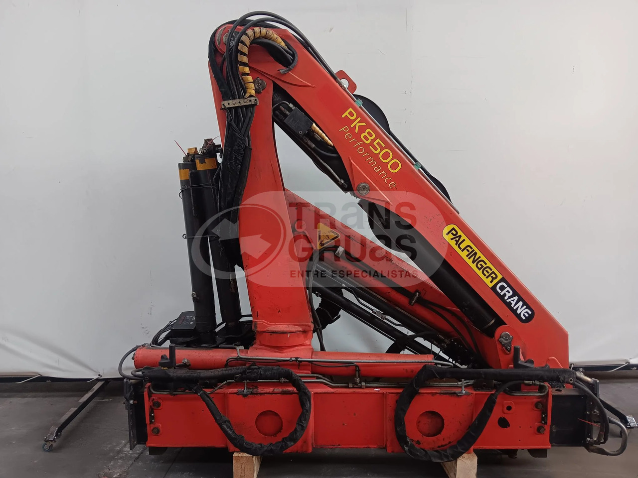 Grúa hidráulica Palfinger PK 8500 - Grue auxiliaire: photos 1 Grúa hidráulica Palfinger PK 8500 - Grue auxiliaire: photos 1