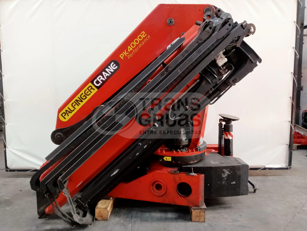 Grúa hidráulica palfinger PK 40002 EH - Grue auxiliaire: photos 1 Grúa hidráulica palfinger PK 40002 EH - Grue auxiliaire: photos 1