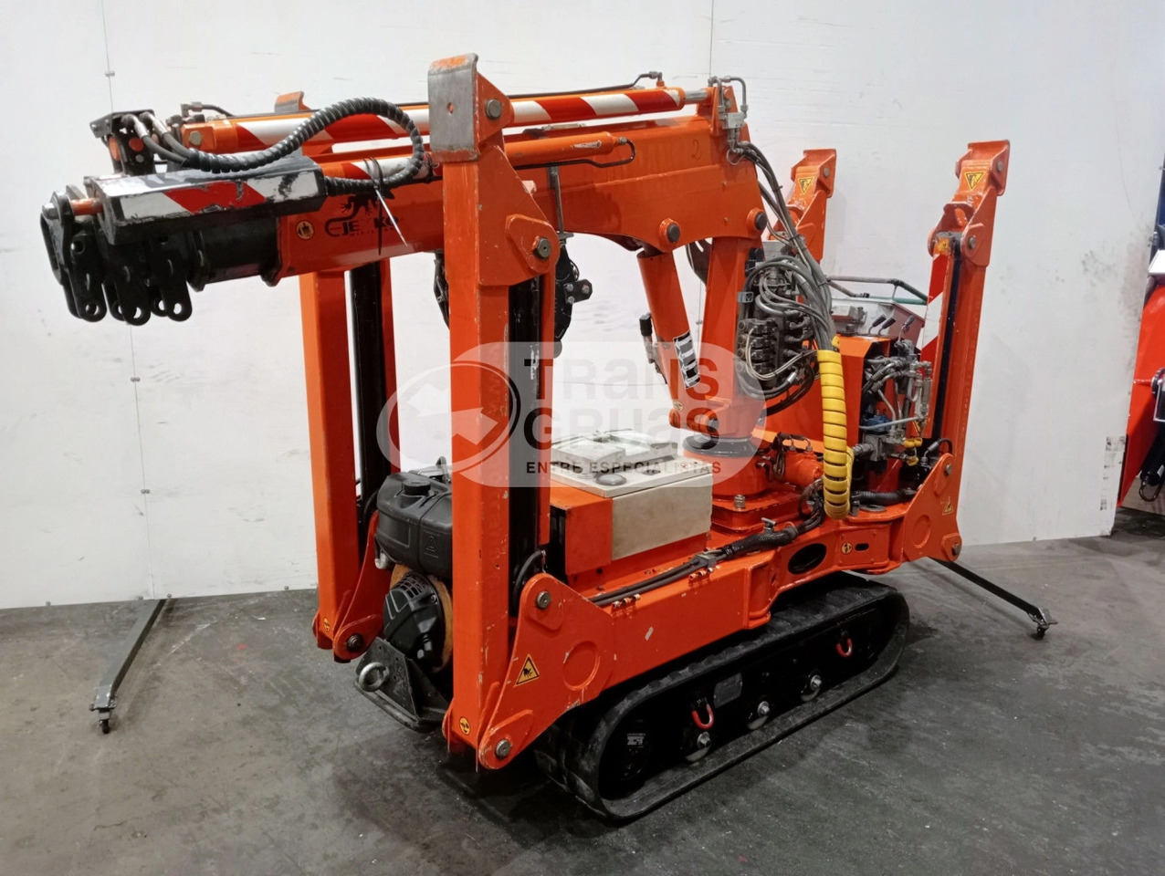 Minigrúa sobre orugas Jekko SPD 260 - Mini grue: photos 2 Minigrúa sobre orugas Jekko SPD 260 - Mini grue: photos 2