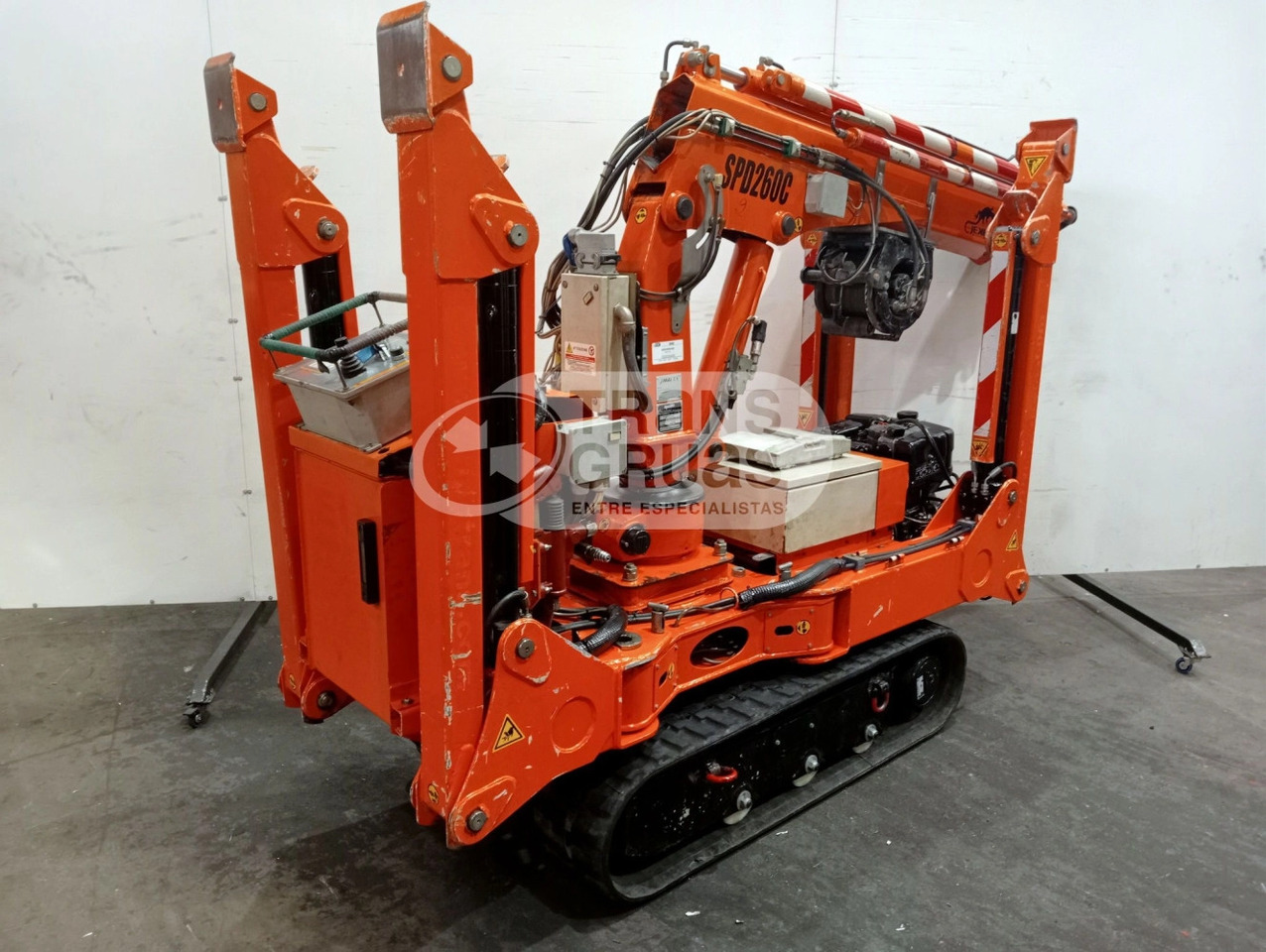 Minigrúa sobre orugas Jekko SPD 260 - Mini grue: photos 3 Minigrúa sobre orugas Jekko SPD 260 - Mini grue: photos 3