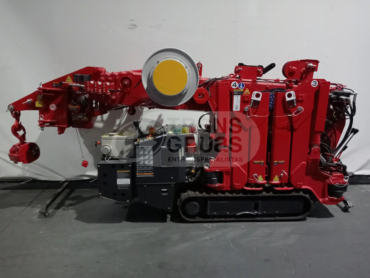 Minigrua sobre orugas UNIC URW-295CP2E - Mini grue: photos 2 Minigrua sobre orugas UNIC URW-295CP2E - Mini grue: photos 2