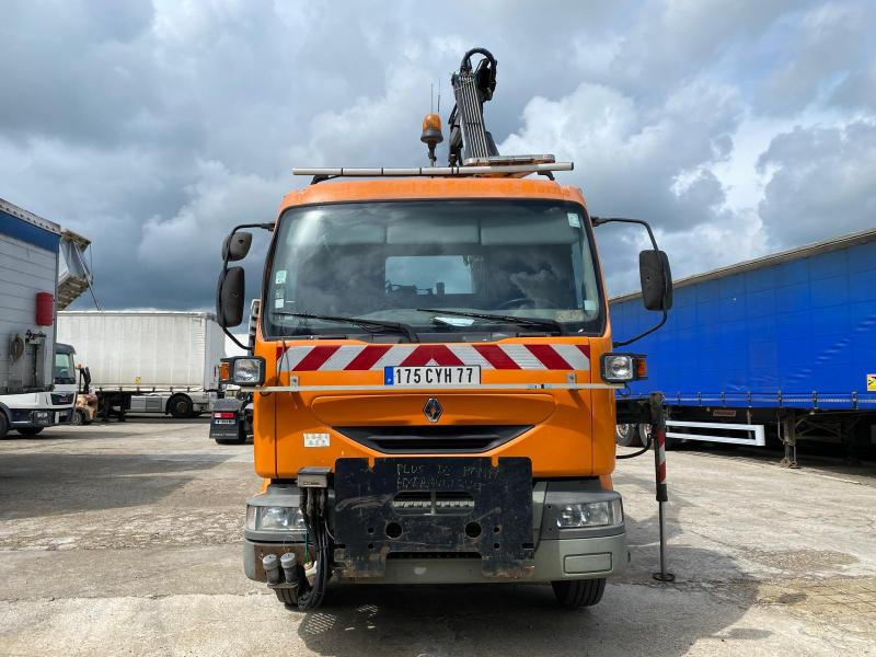 Renault Midlum 180 DCI - Camion benne, Camion grue: photos 2 Renault Midlum 180 DCI - Camion benne, Camion grue: photos 2