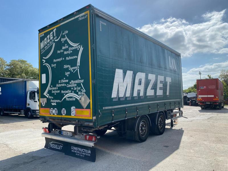 Trouillet - Remorque rideaux coulissants: photos 3 Trouillet - Remorque rideaux coulissants: photos 3