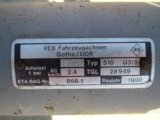 Gotha  - Essieu et pièces pour Engins de chantier: photos 5 Gotha  - Essieu et pièces pour Engins de chantier: photos 5