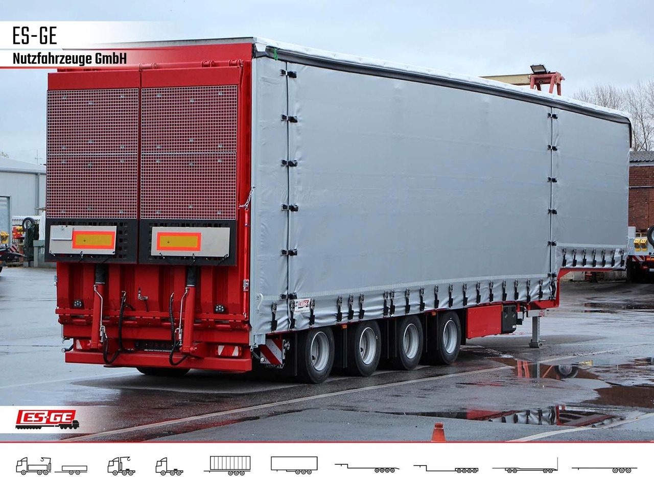 Dinkel 4-Achs-Jumbotieflader - doppelte Rampen - Semi-remorque surbaissé: photos 1 Dinkel 4-Achs-Jumbotieflader - doppelte Rampen - Semi-remorque surbaissé: photos 1