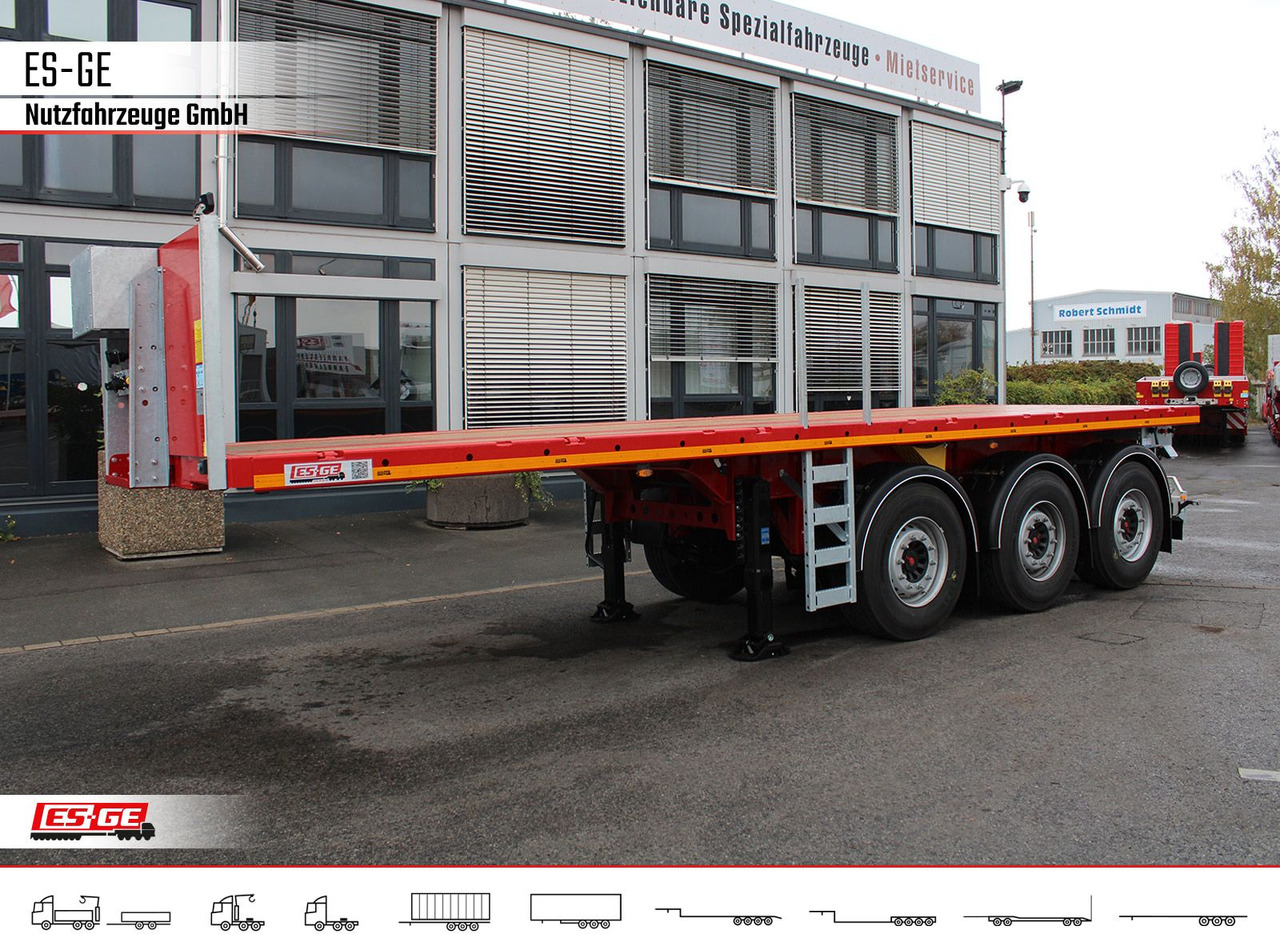 ES-GE 3-Achs-Ballastauflieger - Semi-remorque plateau: photos 2 ES-GE 3-Achs-Ballastauflieger - Semi-remorque plateau: photos 2