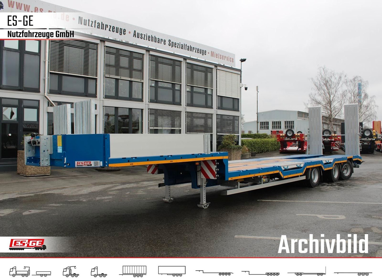 ES-GE 3-Achs-Satteltieflader - Radmulden - Semi-remorque surbaissé: photos 2 ES-GE 3-Achs-Satteltieflader - Radmulden - Semi-remorque surbaissé: photos 2