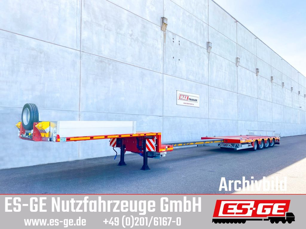 Faymonville MAX Trailer MAX110 Semi-Tieflader - Semi-remorque surbaissé: photos 2 Faymonville MAX Trailer MAX110 Semi-Tieflader - Semi-remorque surbaissé: photos 2