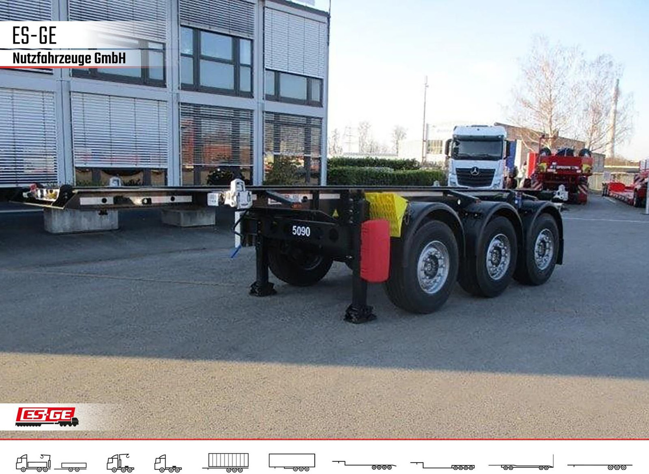 Krone 3-Achs-Containerchassis 20' - Semi-remorque porte-conteneur/ Caisse mobile: photos 1 Krone 3-Achs-Containerchassis 20' - Semi-remorque porte-conteneur/ Caisse mobile: photos 1