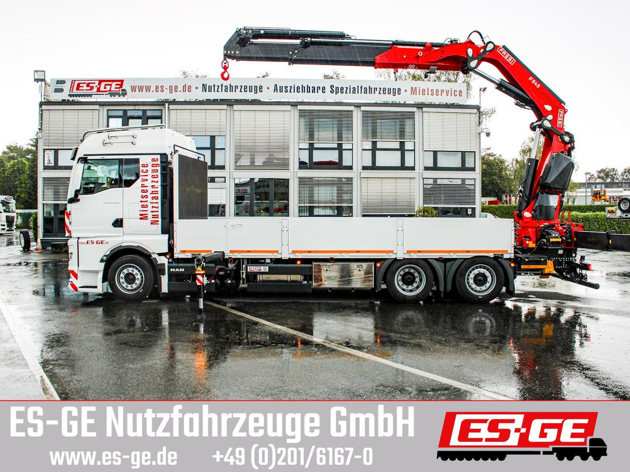 MAN TGX 26.480 6x2-4 LL CH mit Fassi F545RA.2.26 - Camion plateau, Camion grue: photos 5 MAN TGX 26.480 6x2-4 LL CH mit Fassi F545RA.2.26 - Camion plateau, Camion grue: photos 5